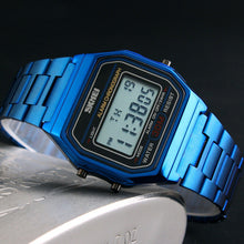 Load image into Gallery viewer, New Digital Men Luxury Retro Men's Sport Wristwatch Fashion Stopwatch Electronic Watches For Mens With  Alarm Clock
