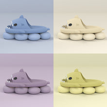 Load image into Gallery viewer, New Men and Women Summer Slippers Lovely Shark Shape Slides Outdoor Women Shoes Flip Flops Lightweight Open Toe Beach Pool Slides Sandals Shark Shower Slipper
