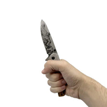 Load image into Gallery viewer, 2-Pack: 3.5" Spring Assisted Knife Drop Point Blade
