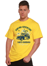 Load image into Gallery viewer, Surfing Adventure Spun Bamboo® Men's Bamboo Viscose/Organic Cotton Short Sleeve Graphic T-Shirt
