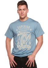 Load image into Gallery viewer, Superior Motorcycle Spun Bamboo® Men's Bamboo Viscose/Organic Cotton Short Sleeve Graphic T-Shirt
