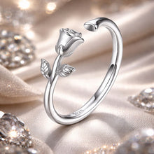 Load image into Gallery viewer, S925 Sterling Silver Plated Platinum Ring for Women
