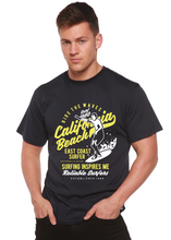 Load image into Gallery viewer, Ride The Waves Spun Bamboo® Men's Bamboo Viscose/Organic Cotton Short Sleeve Graphic T-Shirt
