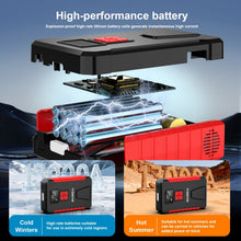 Load image into Gallery viewer, Portable Car Jump Starter with Air Compressor
