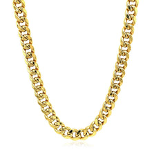 Load image into Gallery viewer, 5.0mm 14k Yellow Gold Semi Solid Miami Cuban Chain
