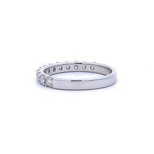 Load image into Gallery viewer, .75ct Diamond Wedding Band Ring 14KT White Gold
