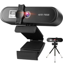 Load image into Gallery viewer, 2K 4K Conference Webcam Autofocus USB Web Camera Laptop Desktop For Office Meeting Home With Mic 1080P HD Webcam For Video Conferencing Recording and Streaming
