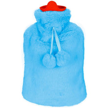 Load image into Gallery viewer, 2L Hot Water Bottle with Plush Cover
