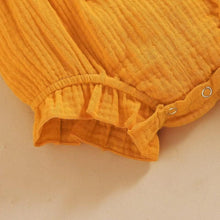 Load image into Gallery viewer, 2Pc Summer Newborn Baby Girls Romper Headband Ruffles Sleeveless Clothes - Ruffle Romper Baby girl clothes
