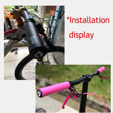 Load image into Gallery viewer, 2PCS Bicycle Grips Handlebar Grips Soft Mountain Bike Silicone Handle Bar Grip Bicycle Comfortable Non-Slip Bicycle Handle Grips Handle Bar End Grips Mountain Bike Grips
