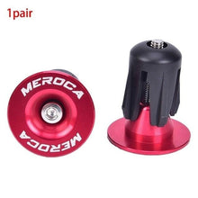 Load image into Gallery viewer, 2Pcs Bike Lightweight Bar End Plugs Aluminum Road Bicycle Grip Anti-Slip Handlebar Caps Bike Bar End Plugs Bike Handlebar Caps Handlebar End Plugs For Most Bicycles Road Bike Mountain Bike
