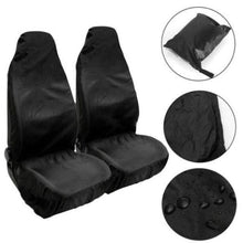 Load image into Gallery viewer, 2PCS Car Front Seat Protector Cover Heavy Duty Waterproof Car Seat Covers for Front Seats Universal Waterproof Auto Seat Covers Car Seat Cover Breathable Cushion Protector  Car Seat Protectors Easy to Install Universal Fit Interior Accessories
