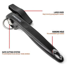 Load image into Gallery viewer, 2PCS Durable Cans Opener Kitchen Tools Professional handheld Manual Stainless Steel Can Opener Side Cut Manual Jar opener
