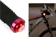 Load image into Gallery viewer, 2PCS Lightweight Bike Handlebar Light LED Bicycle Light Turn Signal Cycling Handle Bar End Plug Safty Warning Indicator Lamps Handlebar Grips Safety 2 Modes Handle Bar End Mini Plug LED Lamp
