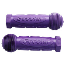 Load image into Gallery viewer, 2Pcs Purple Child Children Kid Kids Bike Bicycle Tricycle Scooter Rubber Grip Handle Handlebar Grips Anti-skid Bicycle Grips For Kids Girls Boys Non-Slip Rubber Mushroom Grips
