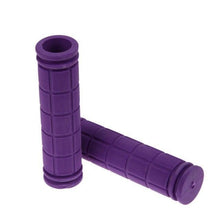 Load image into Gallery viewer, 2PCS Rubber Bike Handlebar Grips Cover Mountain Bicycle Handle Anti-Skid Bicycles Bar Grips Non-Slip Rubber Bike Handle Grips For Kids Bike Scooter Mountain Road Urban Bike Tricycle Soft Handlebar
