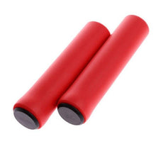 Load image into Gallery viewer, 2PCS Silicone Bicycle Handlebar Grips Anti-Slip Shock-Asorbing Mountain Bike Handlebar Grip Silica Gel Super Light Anti-Skid Shock-Proof Handle Bar Locking Grips Cycling Grips
