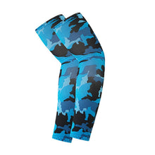 Load image into Gallery viewer, 2Pcs Unisex Cooling Arm Sleeves Cover Compression Sun Protection UV Cooling Sleeve Tattoo Cover Up Men &amp; Women Cycling Biking Riding Golf Football Arm Cover Men Sports Running Outdoor Sun Protection Sleeves To Hide Tattoo
