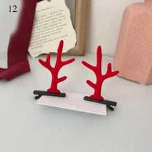 Load image into Gallery viewer, 2pcs/set Christmas Hair Clips For Girls Cute Deer Ear Hairpins Hairgrips Kids Christmas Antler Hairpin Barrette Fashion Hair Accessories For Women
