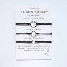 Load image into Gallery viewer, 2pcs/set Simple Matching Adjustable Rope Bracelet Set For Women New Minimalist String Couple Bracelets Friendship Jewelry Gift Handmade Adjustable Braided Rope Bracelets Lucky Wish Jewelry
