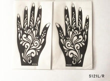 Load image into Gallery viewer, 2Pcs/Set Temporary Womens Tattoo 25 Luxury Designs Body Art Waterproof Tattoo For Hands Wedding Party
