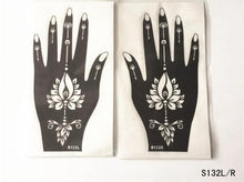 Load image into Gallery viewer, 2Pcs/Set Temporary Womens Tattoo 25 Luxury Designs Body Art Waterproof Tattoo For Hands Wedding Party
