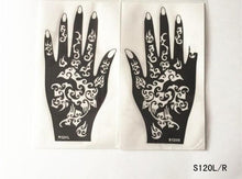 Load image into Gallery viewer, 2Pcs/Set Temporary Womens Tattoo 25 Luxury Designs Body Art Waterproof Tattoo For Hands Wedding Party
