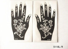 Load image into Gallery viewer, 2Pcs/Set Temporary Womens Tattoo 25 Luxury Designs Body Art Waterproof Tattoo For Hands Wedding Party
