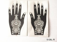 Load image into Gallery viewer, 2Pcs/Set Temporary Womens Tattoo 25 Luxury Designs Body Art Waterproof Tattoo For Hands Wedding Party

