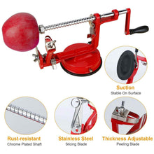 Load image into Gallery viewer, 3-in-1 Apple Peeler Manual Rotation
