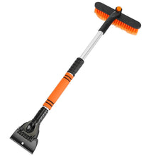 Load image into Gallery viewer, 3-in-1 Extendable Windshield Ice Scraper
