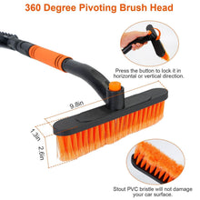 Load image into Gallery viewer, 3-in-1 Extendable Windshield Ice Scraper
