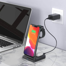 Load image into Gallery viewer, 3-in-1 Foldable Fast Wireless Charging Stand
