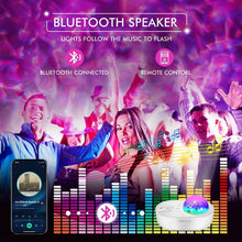 Load image into Gallery viewer, 3-in-1 Galaxy Night Light Projector with Remote Control
