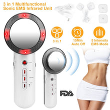 Load image into Gallery viewer, 3-in-1 Multifunctional EMS Infrared Massager Fat Remover
