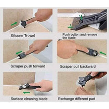 Load image into Gallery viewer, 3-in-1 Stainless Steelhead Caulk Remover and Sealant Scraper
