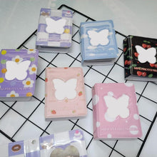 Load image into Gallery viewer, 3 Inch Card Binder Photo Album Butterfly Love Hollow 40 Pockets Name Card Book Photo Album Card Photocard Card ID Holder Photo Albums Family Anniversary Gift For Couple
