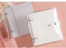 Load image into Gallery viewer, 3 Inch Polaroid Photo Album Cute Bear Transparent Jewelry Small Card Collection Storage Book Mini Leaf Scrapbook Paper Baby Family Scrapbook Albums

