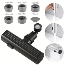 Load image into Gallery viewer, 3-Mode Leakproof Sink Faucet Adapter - Durable Copper Construction for Kitchen and Bathroom
