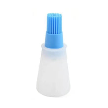 Load image into Gallery viewer, 3-Pack: 2.2oz Silicone BBQ Oil Bottle Brush with Flat-Bottom Design
