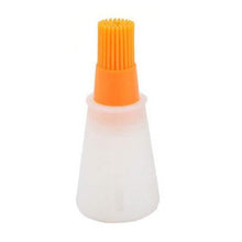 Load image into Gallery viewer, 3-Pack: 2.2oz Silicone BBQ Oil Bottle Brush with Flat-Bottom Design
