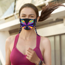 Load image into Gallery viewer, 3-Pack: Anti-Lost Easy To Carry Reusable Cotton Face Mask With Lanyard Leash
