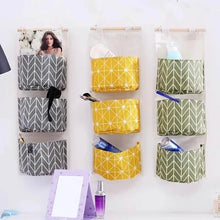 Load image into Gallery viewer, 3-Pack: Cotton Hanging Storage Bag
