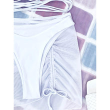 Load image into Gallery viewer, 3-Pack: Criss Cross Halter Bikini Swimsuit &amp; Beach Skirt
