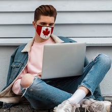 Load image into Gallery viewer, 3-Pack: Double Layer Washable and Reusable Flag Masks With Adjustable Loop
