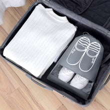 Load image into Gallery viewer, 3-Pack: Drawstring Shoe Storage Bag
