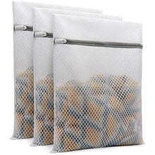 Load image into Gallery viewer, 3-Pack: Durable Honeycomb Mesh Laundry Bags
