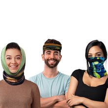 Load image into Gallery viewer, 3-Pack: Famous Painting Neck Gaiter Bandana Multifunctional Scarves
