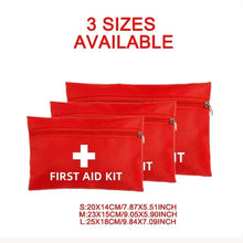 Load image into Gallery viewer, 3-Pack: First Aid Kit Bags Nurse Red Medical Tools Bag
