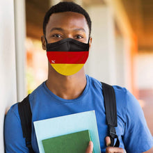 Load image into Gallery viewer, 3-Pack: Germany Flag Double Layered Reusable Mask With Adjustable Loops
